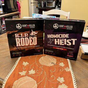 Hunt a Killer Box Set Bundle (GREAT CONDITION/USED ONCE)